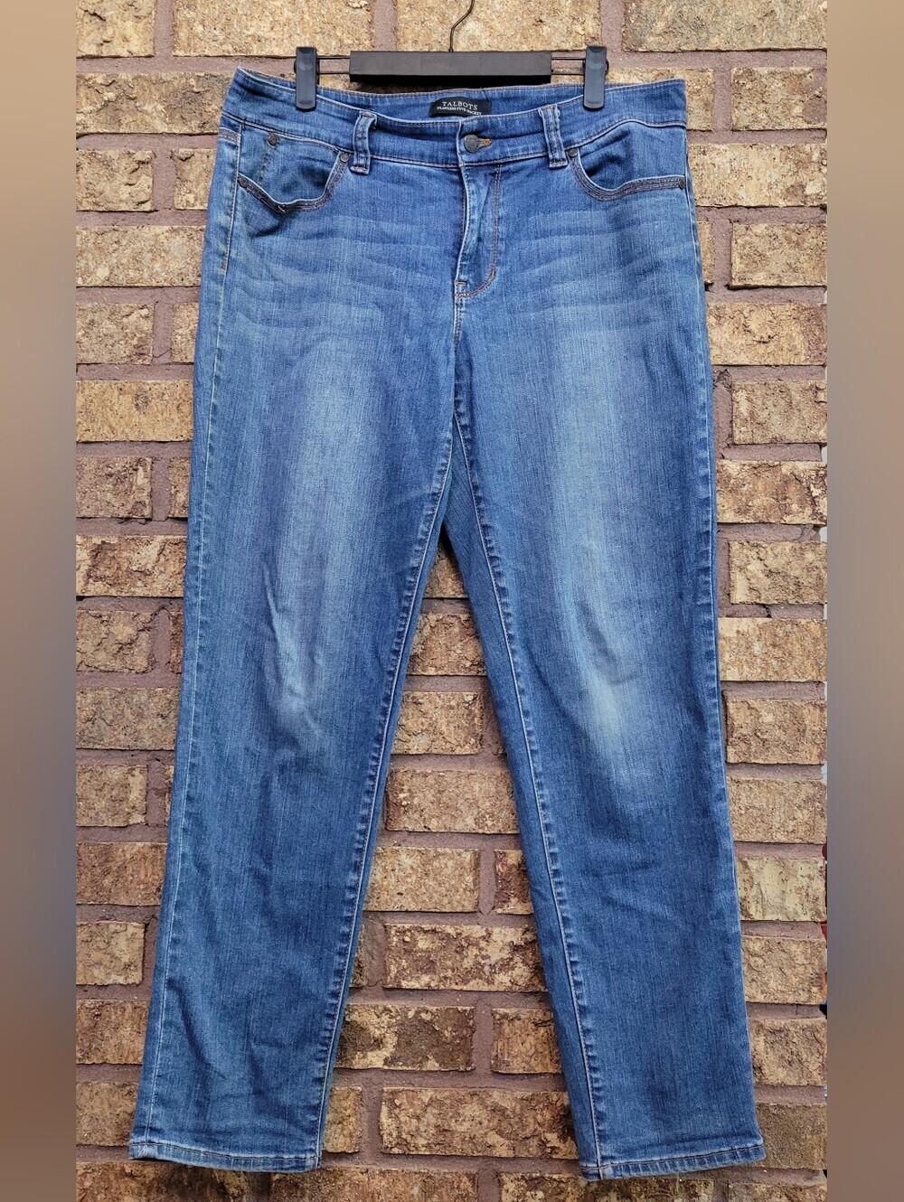 Talbots Boyfriend Jeans Cotton Stretch Size 10